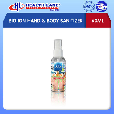 BIO ION HAND & BODY SANITIZER (60ML)